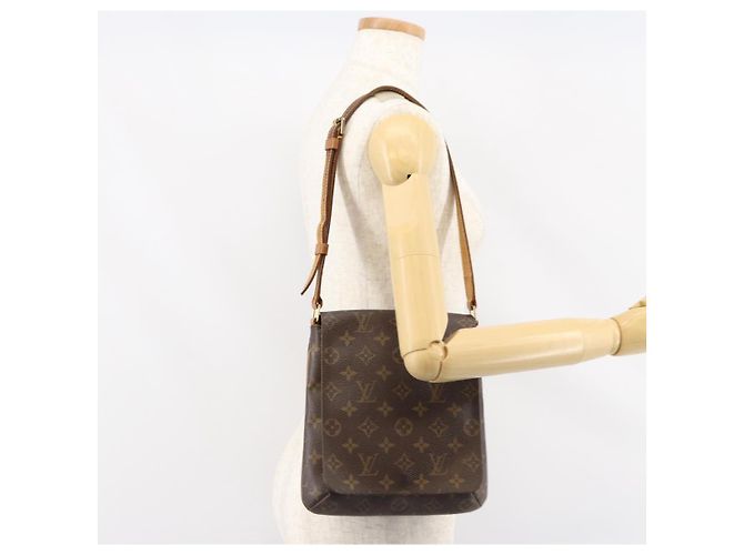 LOUIS VUITTON Borsa a Spalla Corto Monogram Musette Salsa M51258 LV Auth ep12081 Monogramma - vista 21