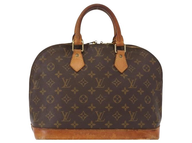 LOUIS VUITTON Borsa a Mano Monogram Alma M51130 LV Auth BA8321 Monogramma - vista 13