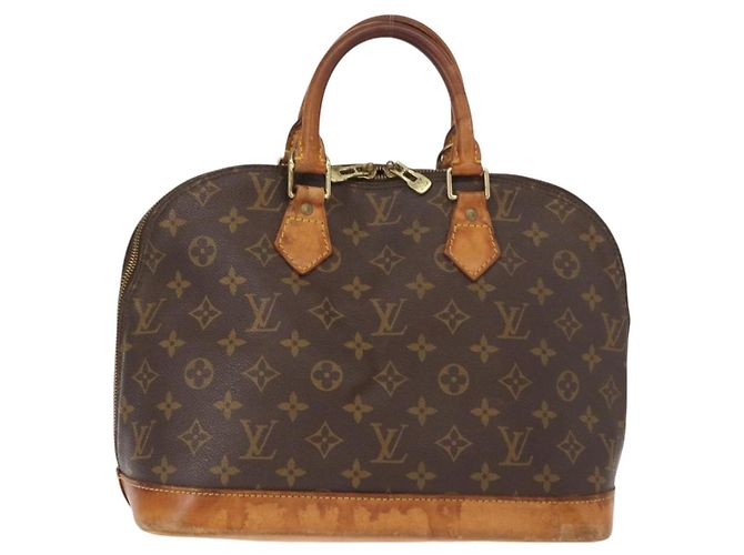 LOUIS VUITTON Borsa a Mano Monogram Alma M51130 LV Auth BA8321 Monogramma - vista 2