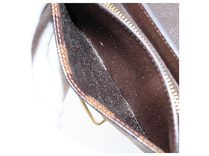 LOUIS VUITTON Cartera Joy Bifold Damier Ebene N60034 LV Auth bs31248 - vista 11