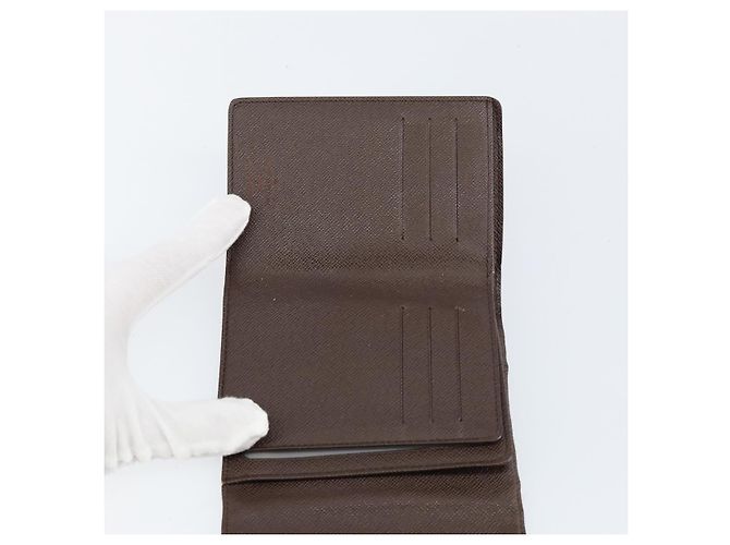 LOUIS VUITTON Cartera Joy Bifold Damier Ebene N60034 LV Auth bs31248 - vista 20
