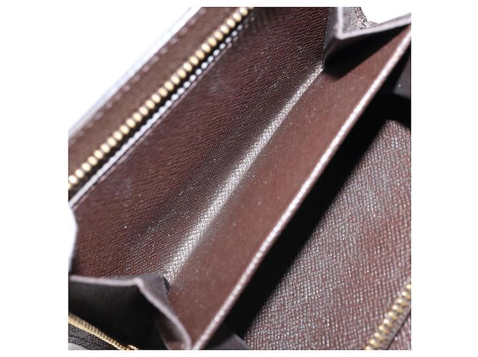 LOUIS VUITTON Cartera Joy Bifold Damier Ebene N60034 LV Auth bs31248 - vista 22