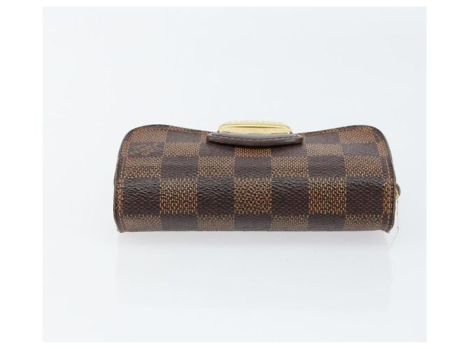 LOUIS VUITTON Cartera Joy Bifold Damier Ebene N60034 LV Auth bs31248 - vista 5