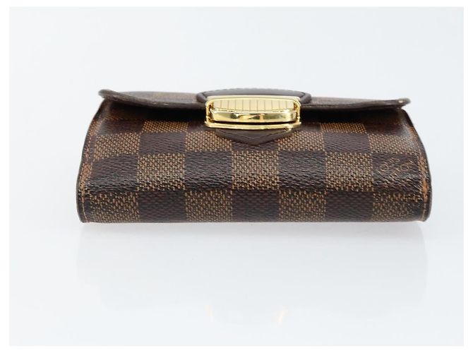 LOUIS VUITTON Cartera Joy Bifold Damier Ebene N60034 LV Auth bs31248 - vista 6