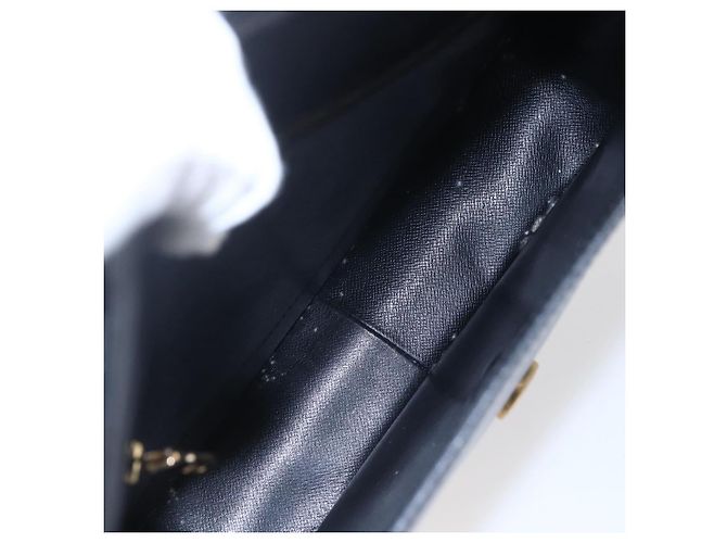 LOUIS VUITTON Borsa a Spalla Epi Saint Cloud GM Nera M52192 LV Auth BA8328 Nero - vista 10