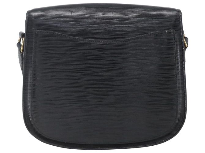LOUIS VUITTON Borsa a Spalla Epi Saint Cloud GM Nera M52192 LV Auth BA8328 Nero - vista 2