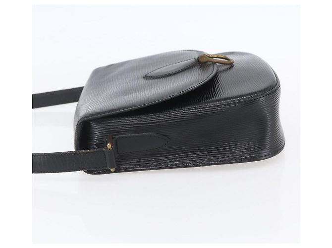 LOUIS VUITTON Borsa a Spalla Epi Saint Cloud GM Nera M52192 LV Auth BA8328 Nero - vista 3