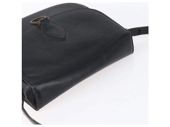 LOUIS VUITTON Borsa a Spalla Epi Saint Cloud GM Nera M52192 LV Auth BA8328 Nero - vista 6