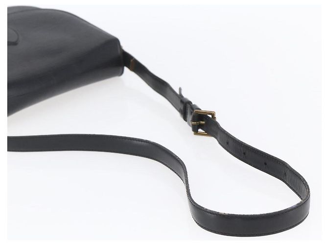 LOUIS VUITTON Borsa a Spalla Epi Saint Cloud GM Nera M52192 LV Auth BA8328 Nero - vista 7