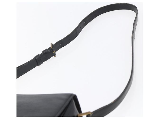 LOUIS VUITTON Borsa a Spalla Epi Saint Cloud GM Nera M52192 LV Auth BA8328 Nero - vista 8