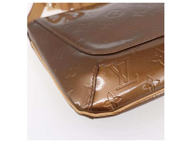 LOUIS VUITTON Bolsa Thompson Street Monogram Vernis Bronce M91124 LV Auth ep12004 - vista 16