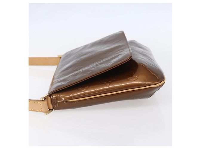 LOUIS VUITTON Bolsa Thompson Street Monogram Vernis Bronce M91124 LV Auth ep12004 - vista 3