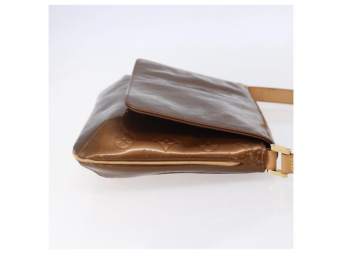 LOUIS VUITTON Bolsa Thompson Street Monogram Vernis Bronce M91124 LV Auth ep12004 - vista 4