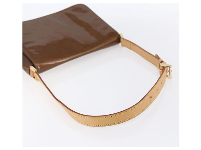 LOUIS VUITTON Bolsa Thompson Street Monogram Vernis Bronce M91124 LV Auth ep12004 - vista 7