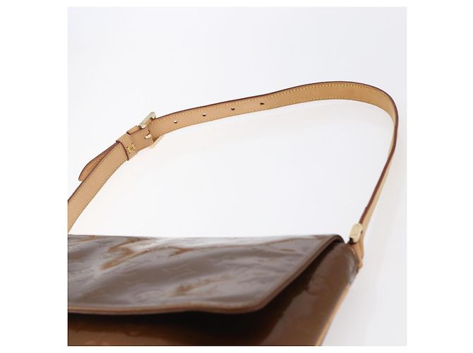 LOUIS VUITTON Bolsa Thompson Street Monogram Vernis Bronce M91124 LV Auth ep12004 - vista 8