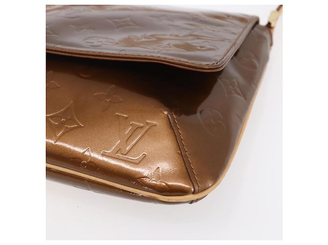 LOUIS VUITTON Bolsa Thompson Street Monogram Vernis Bronce M91124 LV Auth ep12004 - vista 9