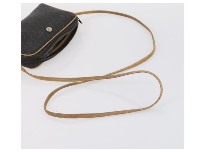 Borsa a Mano Christian Dior BOTTEGA VENETA Camoscio PVC 2 Set Marrone Oro Auth bs30859 D'oro - vista 14