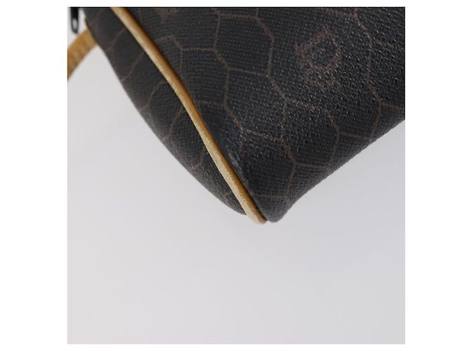 Borsa a Mano Christian Dior BOTTEGA VENETA Camoscio PVC 2 Set Marrone Oro Auth bs30859 D'oro - vista 17