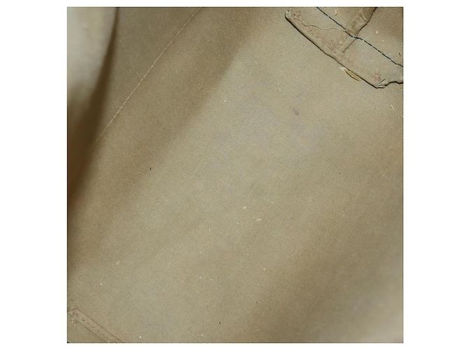 Borsa a Spalla Gucci GG Canvas Web Sherry Line PVC 4 Pezzi Beige Rosso Auth 151936 - vista 7