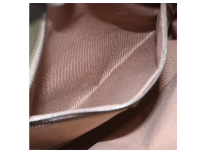 Céline CELINE C Macadam Canvas Tote Bag Grün Silber Auth BA8391 - Ansicht 21