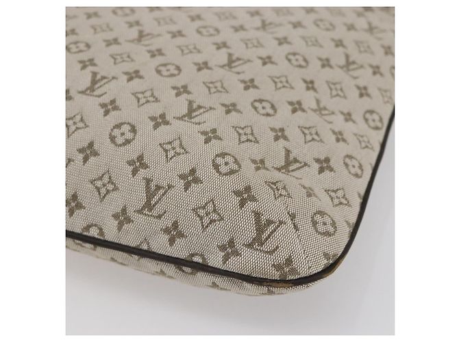 LOUIS VUITTON Borsa Tote Mini Franoise Monogram 2way Khaki M92209 LV Auth ep11954 Cachi - vista 15