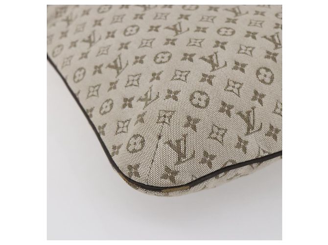 LOUIS VUITTON Borsa Tote Mini Franoise Monogram 2way Khaki M92209 LV Auth ep11954 Cachi - vista 16