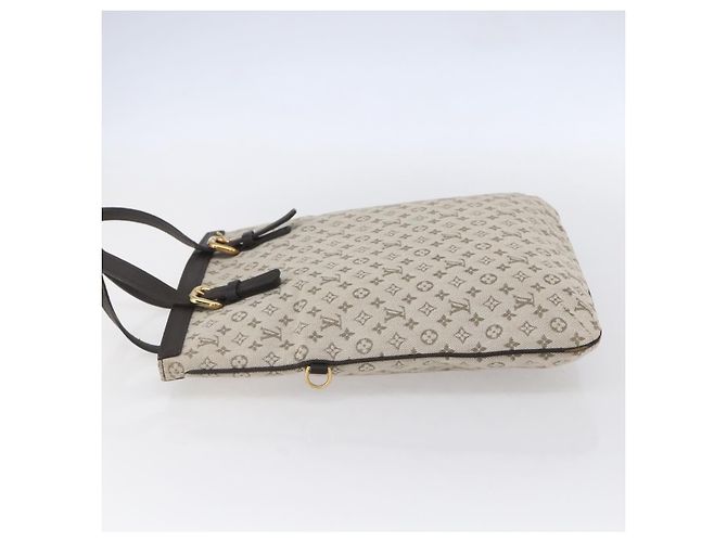 LOUIS VUITTON Borsa Tote Mini Franoise Monogram 2way Khaki M92209 LV Auth ep11954 Cachi - vista 3