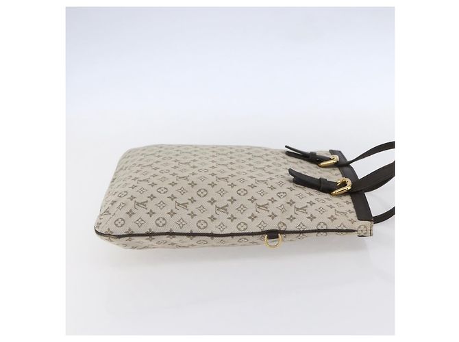 LOUIS VUITTON Borsa Tote Mini Franoise Monogram 2way Khaki M92209 LV Auth ep11954 Cachi - vista 4