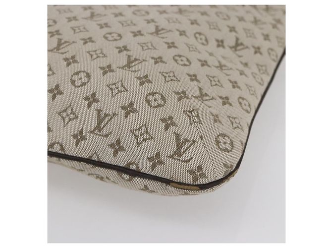 LOUIS VUITTON Borsa Tote Mini Franoise Monogram 2way Khaki M92209 LV Auth ep11954 Cachi - vista 9