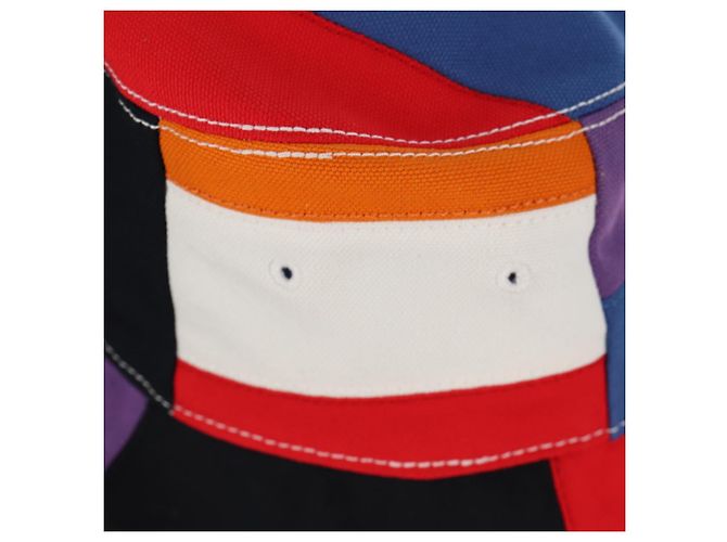LOUIS VUITTON Bone Color Panel Hat Canvas Multicolor MP2736 LV Auth 149292M Multiple colors - view 6