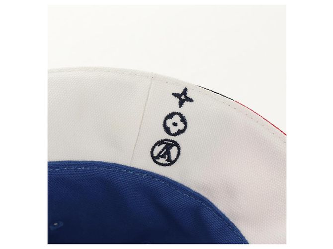 LOUIS VUITTON Bone Color Panel Hat Canvas Multicolor MP2736 LV Auth 149292M Multiple colors - view 9