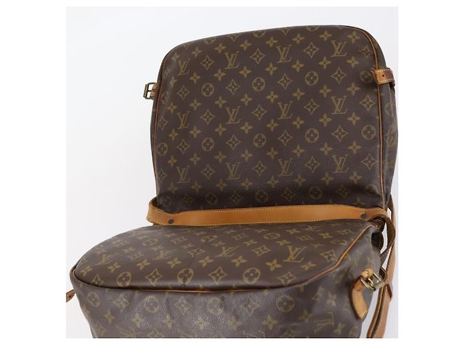 LOUIS VUITTON Borsa a Spalla Monogram Saumur 35 M42254 LV Auth bs30612 Monogramma - vista 19