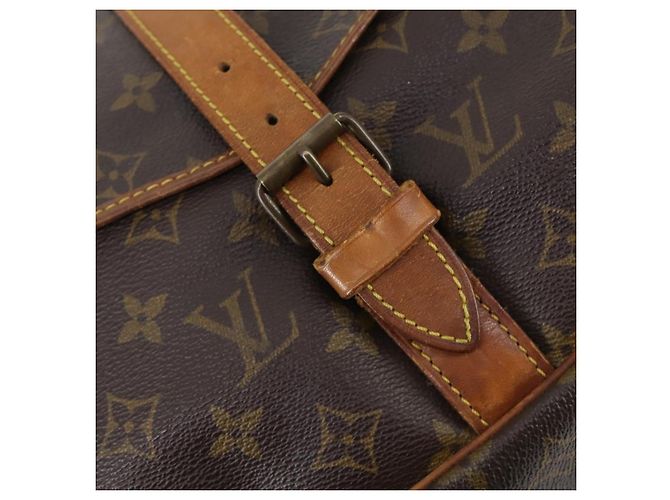 LOUIS VUITTON Borsa a Spalla Monogram Saumur 35 M42254 LV Auth bs30612 Monogramma - vista 21