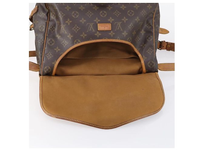 LOUIS VUITTON Borsa a Spalla Monogram Saumur 35 M42254 LV Auth bs30612 Monogramma - vista 23