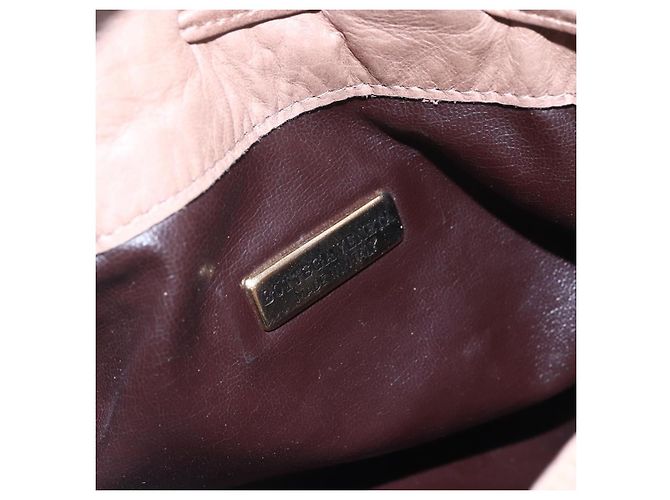 Autre Marque Borsa a Spalla BOTTEGA VENETA INTRECCIATO Beige Oro Auth bs30817 D'oro - vista 10