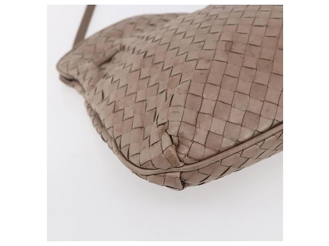 Autre Marque Borsa a Spalla BOTTEGA VENETA INTRECCIATO Beige Oro Auth bs30817 D'oro - vista 15