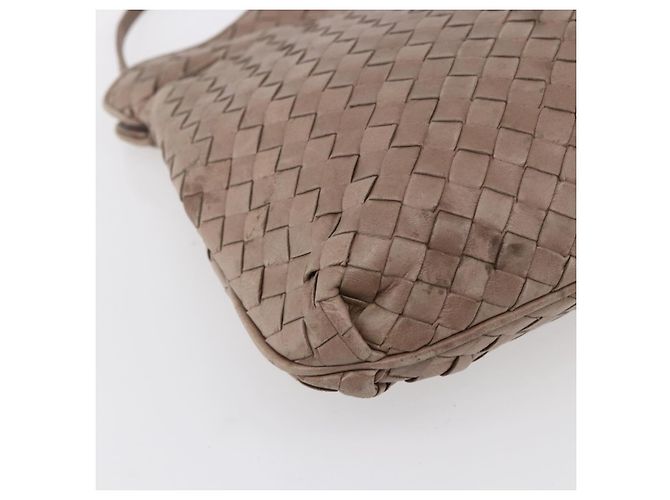 Autre Marque Borsa a Spalla BOTTEGA VENETA INTRECCIATO Beige Oro Auth bs30817 D'oro - vista 16