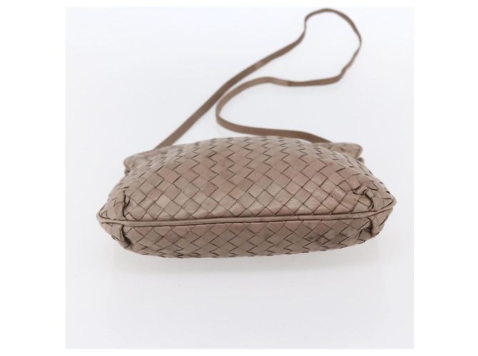Autre Marque Borsa a Spalla BOTTEGA VENETA INTRECCIATO Beige Oro Auth bs30817 D'oro - vista 5