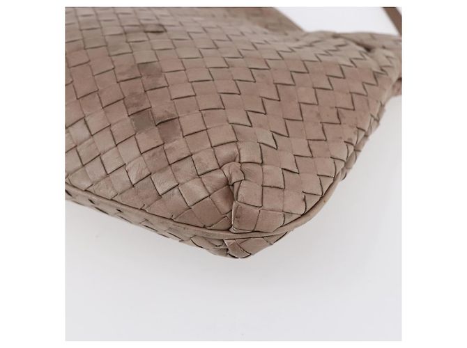 Autre Marque Borsa a Spalla BOTTEGA VENETA INTRECCIATO Beige Oro Auth bs30817 D'oro - vista 9