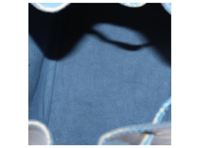 Noe LOUIS VUITTON Borsa a Spalla Petit Noé Epi Blu M44105 LV Auth BA7430 - vista 11