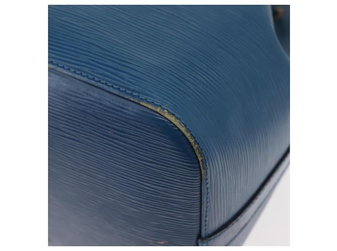 Noe LOUIS VUITTON Borsa a Spalla Petit Noé Epi Blu M44105 LV Auth BA7430 - vista 17