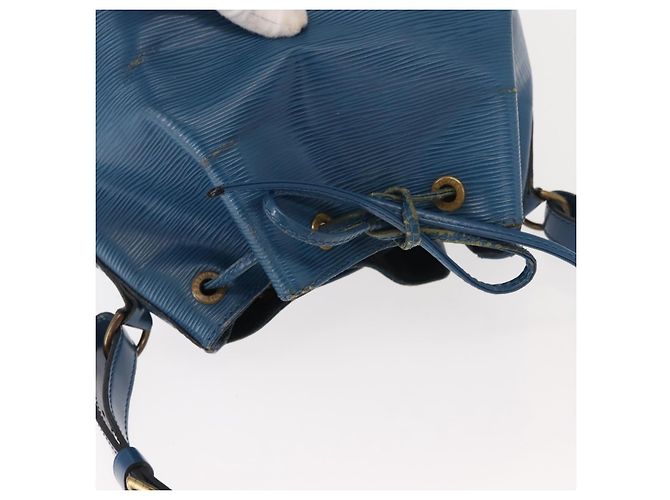 Noe LOUIS VUITTON Borsa a Spalla Petit Noé Epi Blu M44105 LV Auth BA7430 - vista 7