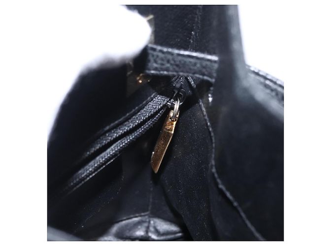 Borsa a Spalla Salvatore Ferragamo in Pelle Oro Nero Auth bs30658 D'oro - vista 19