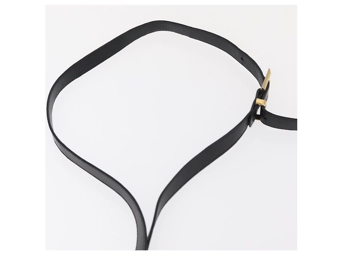 Borsa a Spalla Salvatore Ferragamo in Pelle Oro Nero Auth bs30658 D'oro - vista 8