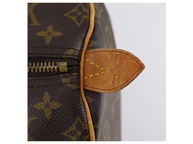 LOUIS VUITTON Borsa Boston Monogram Keepall 55 M41424 LV Auth BA7412 Monogramma - vista 18