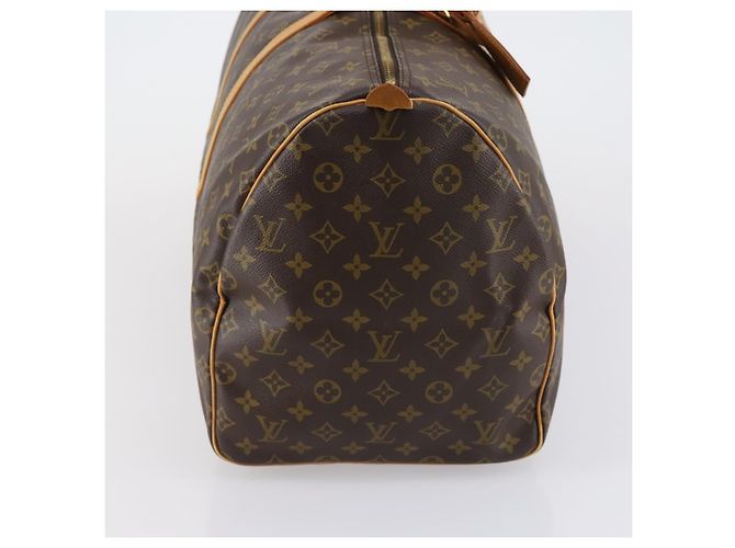 LOUIS VUITTON Borsa Boston Monogram Keepall 55 M41424 LV Auth BA7412 Monogramma - vista 4