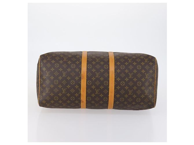LOUIS VUITTON Borsa Boston Monogram Keepall 55 M41424 LV Auth BA7412 Monogramma - vista 5