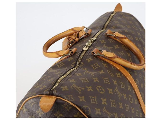 LOUIS VUITTON Borsa Boston Monogram Keepall 55 M41424 LV Auth BA7412 Monogramma - vista 6