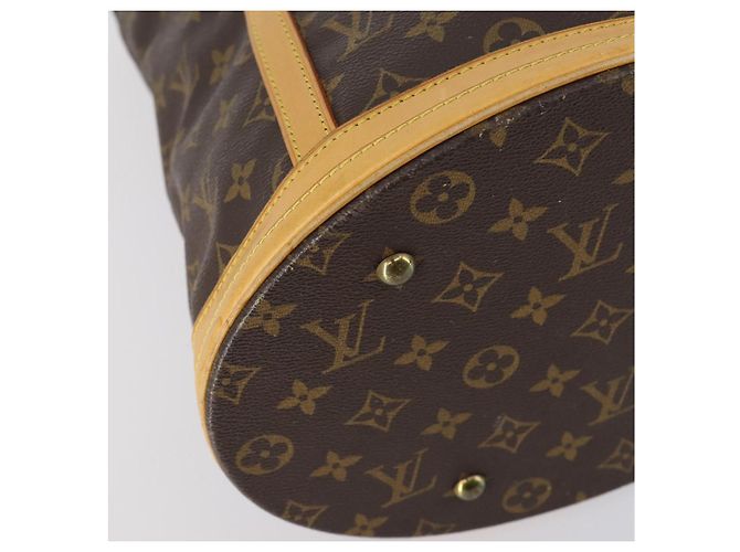 LOUIS VUITTON Borsa a Spalla Monogram Bucket GM M42236 LV Auth 152014 Monogramma - vista 14