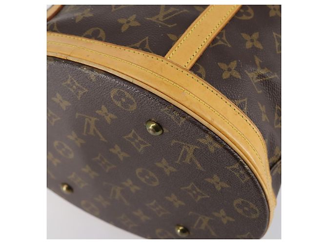 LOUIS VUITTON Borsa a Spalla Monogram Bucket GM M42236 LV Auth 152014 Monogramma - vista 15